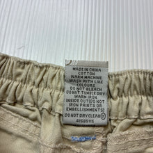 Load image into Gallery viewer, Boys Target, beige cotton shorts, elasticated, EUC, size 00,  