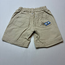 Load image into Gallery viewer, Boys Target, beige cotton shorts, elasticated, EUC, size 00,  