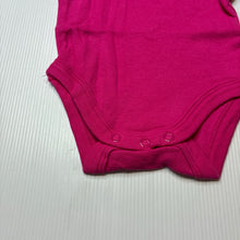 Load image into Gallery viewer, Girls Baby Berry, pink cotton singletsuit / romper, GUC, size 0000,  