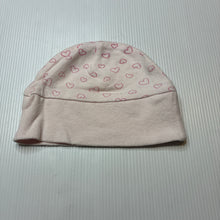 Load image into Gallery viewer, Girls Tiny Little Wonders, pink cotton beanie / hat, GUC, size 0000,  