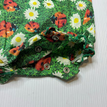 Load image into Gallery viewer, Girls Sprout, lightweight cotton romper, ladybirds, FUC, size 000,  
