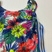 Load image into Gallery viewer, Girls Pumpkin Patch, colourful floral swim top, GUC, size 1,  