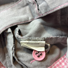 Load image into Gallery viewer, Girls Pumpkin Patch, grey linen / cotton shorts, adjustable, GUC, size 0,  