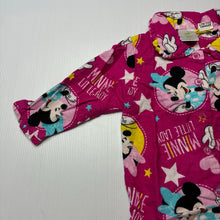 Load image into Gallery viewer, Girls Disney Baby, Minnie Mouse flannel pyjama top, EUC, size 1,  