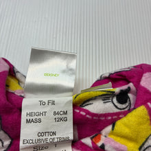 Load image into Gallery viewer, Girls Disney Baby, Minnie Mouse flannel pyjama top, EUC, size 1,  