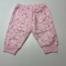 Load image into Gallery viewer, Girls Target, pink flannel pyjama bottoms / pants, EUC, size 000,  