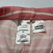 Load image into Gallery viewer, Girls Tiny Little Wonders, pink cotton pyjama bottoms, FUC, size 00,  
