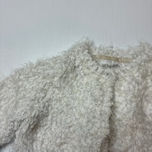 Load image into Gallery viewer, Girls Origami, soft feel grey / silver cardigan, FUC, size 0,  