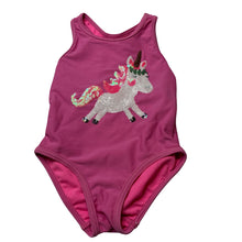 Load image into Gallery viewer, Girls Target, pink swim one-piece, sequin unicorn, GUC, size 1,  