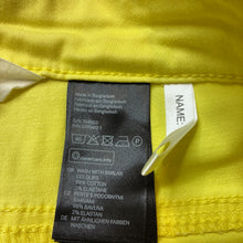 Load image into Gallery viewer, Girls H&amp;M, yellow stretch cotton shorts, W: 33.5cm across, EUC, size 13,  
