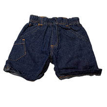 Load image into Gallery viewer, Boys Baby Baby, vintage lightweight denim shorts, elasticated, EUC, size 00,  