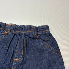 Load image into Gallery viewer, Boys Baby Baby, vintage lightweight denim shorts, elasticated, EUC, size 00,  