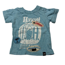 Load image into Gallery viewer, Boys Milky, blue cotton t-shirt / top,surf, GUC, size 000,  