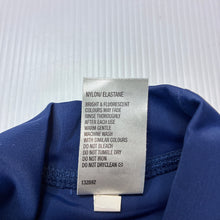 Load image into Gallery viewer, Girls H&amp;T, navy short sleeve rashie top, GUC, size 1,  