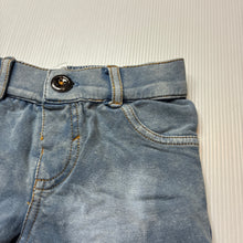 Load image into Gallery viewer, Girls Tiny Little Wonders, soft knit denim shorts, FUC, size 00,  