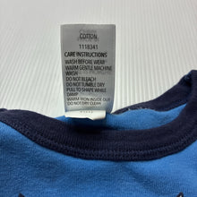 Load image into Gallery viewer, Boys Dymples, blue cotton pyjama top, hero, GUC, size 0,  