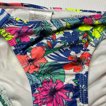Load image into Gallery viewer, Girls Pumpkin Patch, colourful floral swim bottoms, EUC, size 1,  