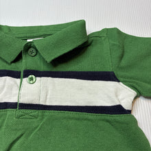 Load image into Gallery viewer, Boys Gymboree, green cotton polo shirt / top, GUC, size 00,  