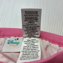 Load image into Gallery viewer, Girls Disney Baby, Minnie Mouse pink swim bottoms, EUC, size 00,  