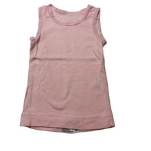 Load image into Gallery viewer, Girls Marquise, pink soft cotton singlet top, EUC, size 000,  