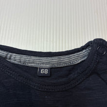 Load image into Gallery viewer, Boys navy, cotton long sleeve t-shirt / top, EUC, size 00,  