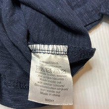 Load image into Gallery viewer, Boys navy, cotton long sleeve t-shirt / top, EUC, size 00,  