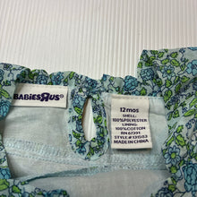 Load image into Gallery viewer, Girls Babies R Us, floral tiered summer top, EUC, size 12 months,  