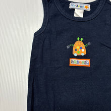 Load image into Gallery viewer, Boys Ka-Boosh, navy cotton singlet top, GUC, size 00,  