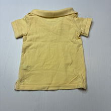 Load image into Gallery viewer, Boys Cotton On Baby, yellow cotton polo shirt / top, GUC, size 0,  