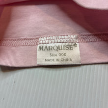 Load image into Gallery viewer, Girls Marquise, pink soft cotton singlet top, EUC, size 000,  