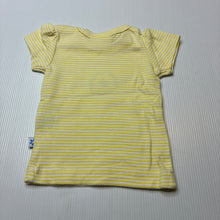 Load image into Gallery viewer, Girls Marquise, striped cotton t-shirt / top,flower, EUC, size 000,  