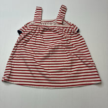 Load image into Gallery viewer, Girls Jumping Beans, red &amp; white stripe summer top, GUC, size 2,  