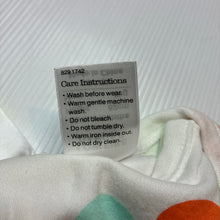 Load image into Gallery viewer, Unisex Dymples, colourful cotton bodysuit / romper, EUC, size 000,  