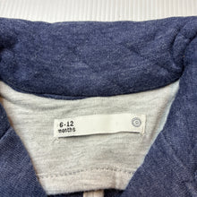 Load image into Gallery viewer, Unisex Target, blue soft feel quiilted jacket / coat, GUC, size 0,  