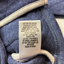 Load image into Gallery viewer, Unisex Target, blue soft feel quiilted jacket / coat, GUC, size 0,  