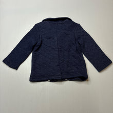 Load image into Gallery viewer, Unisex Target, blue soft feel quiilted jacket / coat, GUC, size 0,  