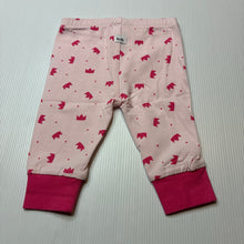 Load image into Gallery viewer, Girls Target, pink stretchy leggings / bottoms, FUC, size 000,  