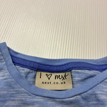 Load image into Gallery viewer, Girls Next, blue cotton t-shirt / top, FUC, size 00,  