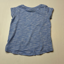 Load image into Gallery viewer, Girls Next, blue cotton t-shirt / top, FUC, size 00,  