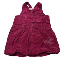 Load image into Gallery viewer, Girls Sprout, lined corduroy bubble dress, GUC, size 0, L: 38cm