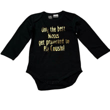Load image into Gallery viewer, Girls Tilly &amp; Wilbur, black stretchy bodysuit / romper, neice, EUC, size 0,  