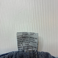 Load image into Gallery viewer, Girls Now, vintage blue denim jeans,elasticated, GUC, size 0,  