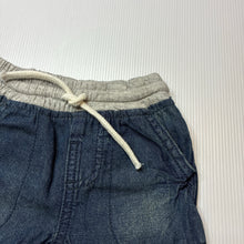 Load image into Gallery viewer, Boys Target, blue denim pants,elasticated, GUC, size 00,  
