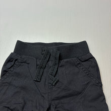 Load image into Gallery viewer, Boys Tiny Little Wonders, lined cotton pants,elasticated, EUC, size 000,  