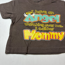Load image into Gallery viewer, Unisex Minnie Minors, brown cotton t-shirt / top, EUC, size 00,  
