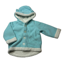 Load image into Gallery viewer, Girls Baby Patch, blue fleece jacket / coat, GUC, size 0,  