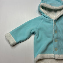 Load image into Gallery viewer, Girls Baby Patch, blue fleece jacket / coat, GUC, size 0,  