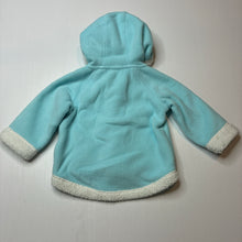 Load image into Gallery viewer, Girls Baby Patch, blue fleece jacket / coat, GUC, size 0,  