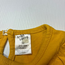 Load image into Gallery viewer, Girls Baby Berry, mustard cotton long sleeve top,llama, EUC, size 00,  