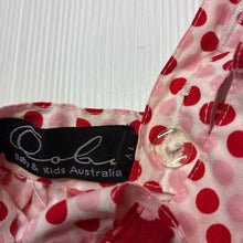 Load image into Gallery viewer, Girls Oobi, lightweight spotted cotton party dress, EUC, size 1, L: 45cm